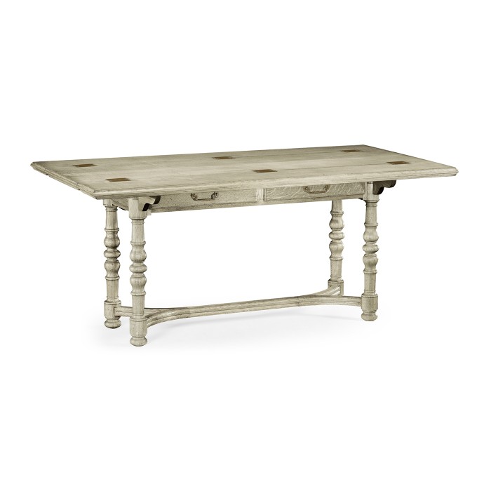 Grey Oak Hunt Table