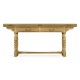 Natural Oak Hunt Table