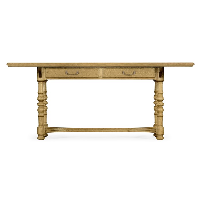 Natural Oak Hunt Table