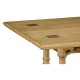 Natural Oak Hunt Table