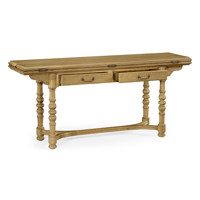 Natural Oak Hunt Table