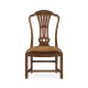 Mahogany Pierced Splat Back Side Chair