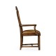 Mahogany Pierced Splat Back Arm Chair