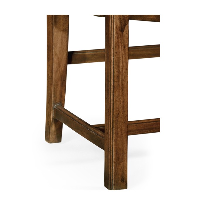 Mahogany Pierced Splat Back Arm Chair