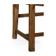 Mahogany Pierced Splat Back Arm Chair