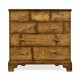 Rustic chest of four drawers heavy distress