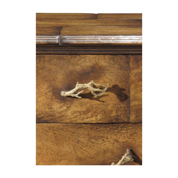Rustic chest of four drawers heavy distress