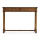 Walnut Oyster Parquet Console