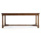 Walnut Rectangular Parquet Oyster Coffee Table