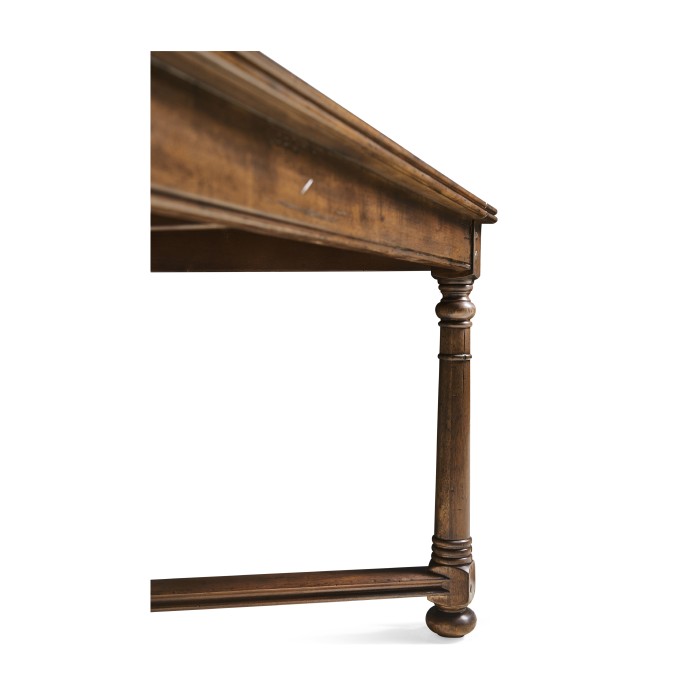Walnut Rectangular Parquet Oyster Coffee Table