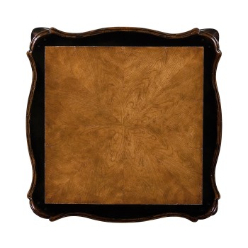 Black & Cherry Side Table