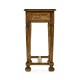 Narrow Walnut Side Table