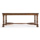 Rectangular oyster & églomisé coffee table