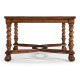 Rectangular oyster & églomisé coffee table