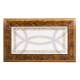 Rectangular oyster & églomisé coffee table