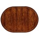 Mahogany Round Extending Dining Table 60