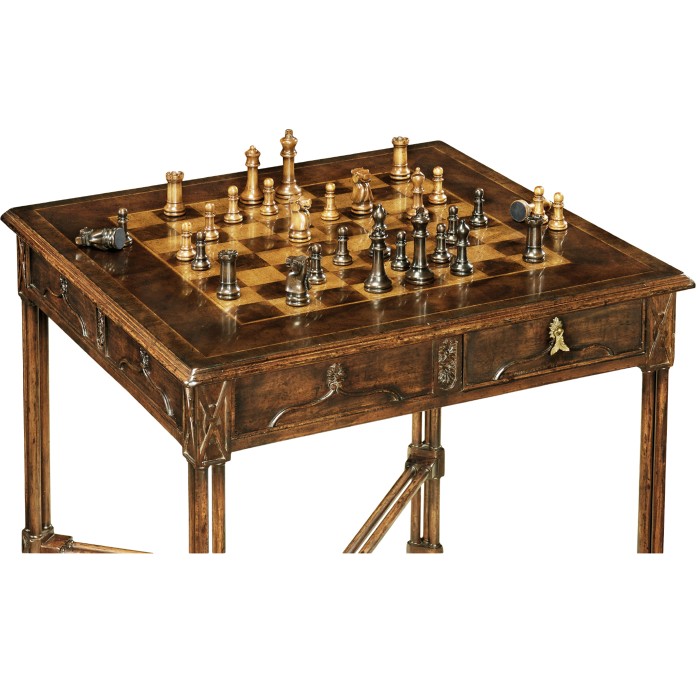 Chippendale gothic games table (small)