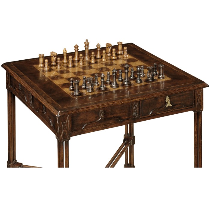 Chippendale gothic games table (small)