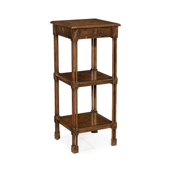 Chippendale Gothic Three-Tier Étagère