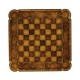 Oyster Veneer Games Table