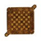 Oyster Veneer Games Table