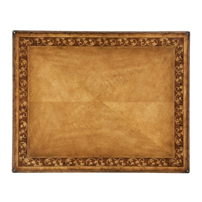Louis XIV style rectangular side table