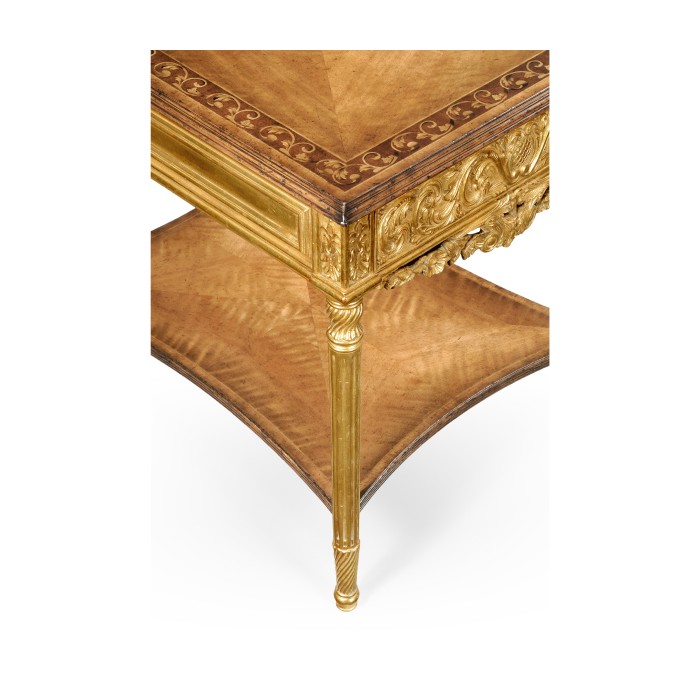 Louis XIV style rectangular side table