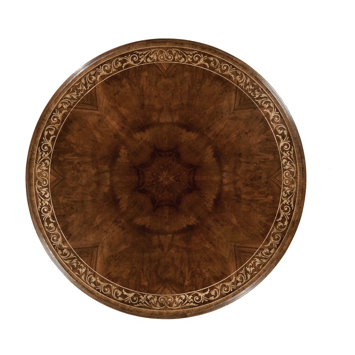 Napoleon III Mahogany Centre Table (Gilded  Base)