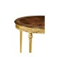 Napoleon III Mahogany Centre Table (Gilded  Base)