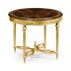 Napoleon III Mahogany Centre Table (Gilded  Base)