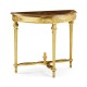 Napoleon III Gilded Demilune Console