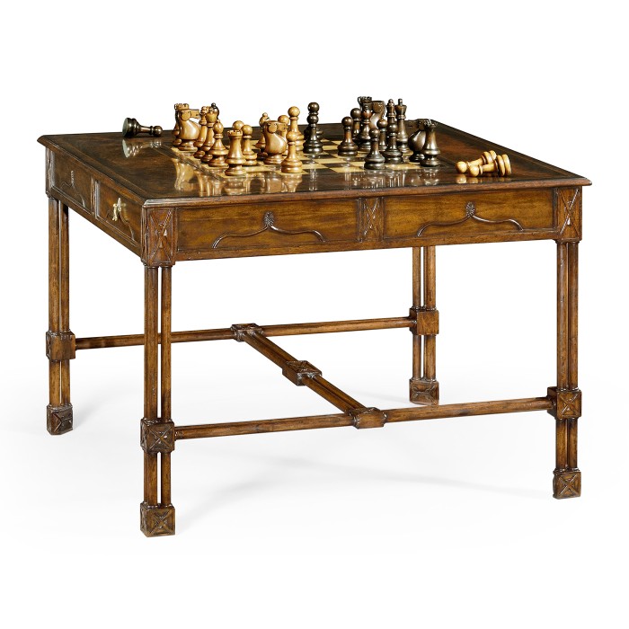 Chippendale gothic games table (large)