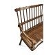 Rustic Style Dark Oak Country Bench