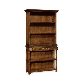 Walnut Tall Bookcase