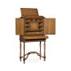 Walnut & Seaweed Collectors Cabinet