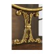 Narrow Satinwood Display Cabinet
