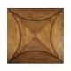 Figured Walnut Square to Circle Dining Table 42