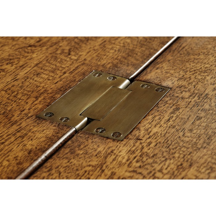 Figured Walnut Square to Circle Dining Table 42