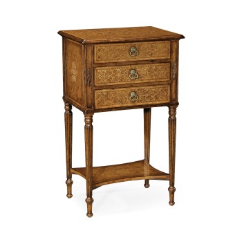 Walnut & Seaweed Chest on Stand