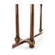 Large Walnut Oyster Parquet Console