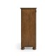 Walnut Oyster Double Open Bookcase