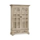 Gothic Grey Oak Display Cabinet