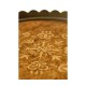 Small Circular Seaweed Marquetry Tray