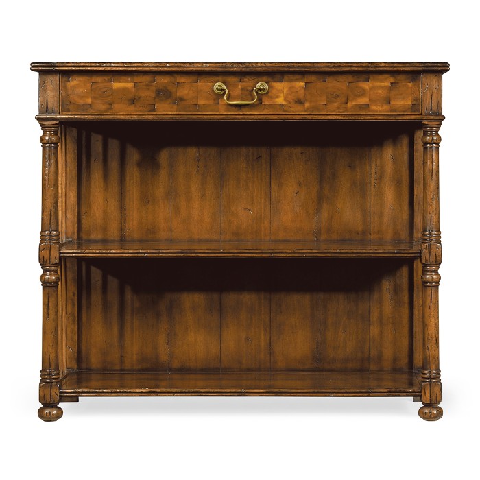 Oyster low bookcase