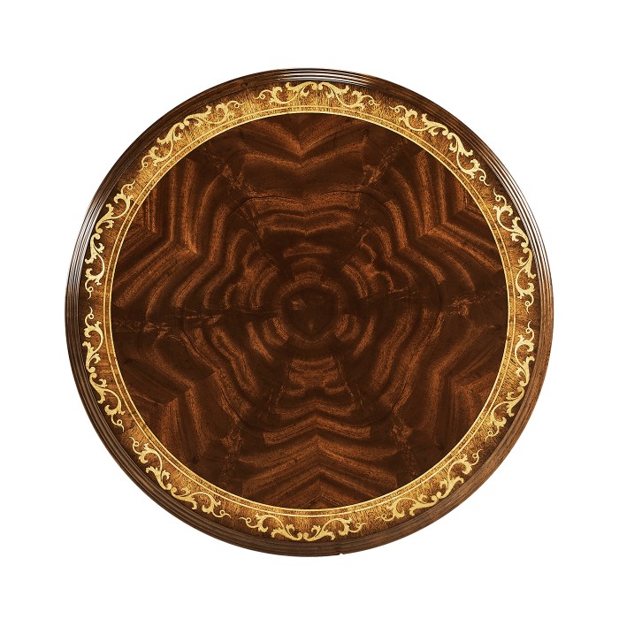 William IV Round Mahogany Lamp Table