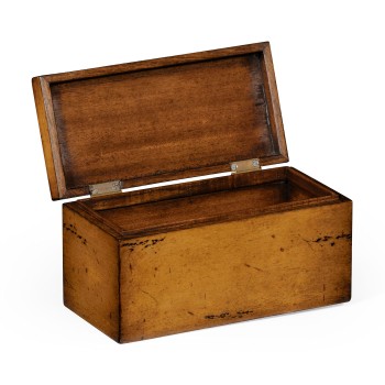 Raised Celtic Veneer Narrow Rectangular Box