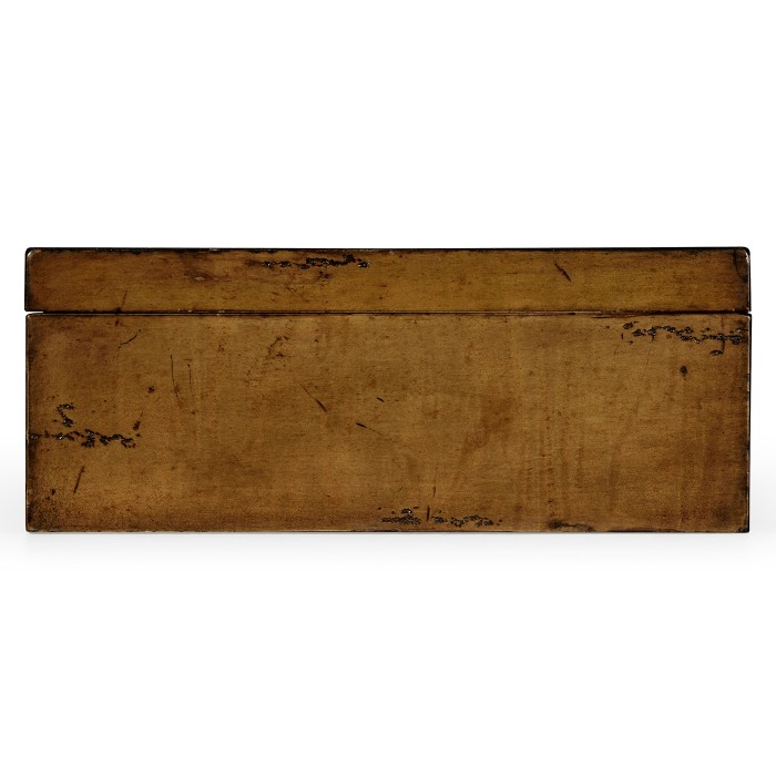 Raised Celtic Veneer Rectangular Box