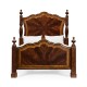 Four Poster Mahogany UK Queen Bed