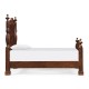Four Poster Mahogany UK Queen Bed