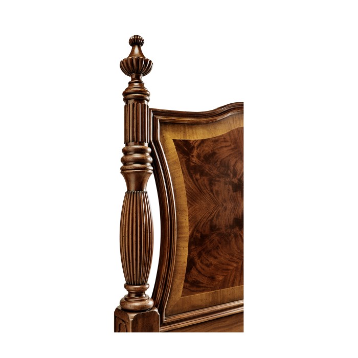 Four Poster Mahogany US King Bed